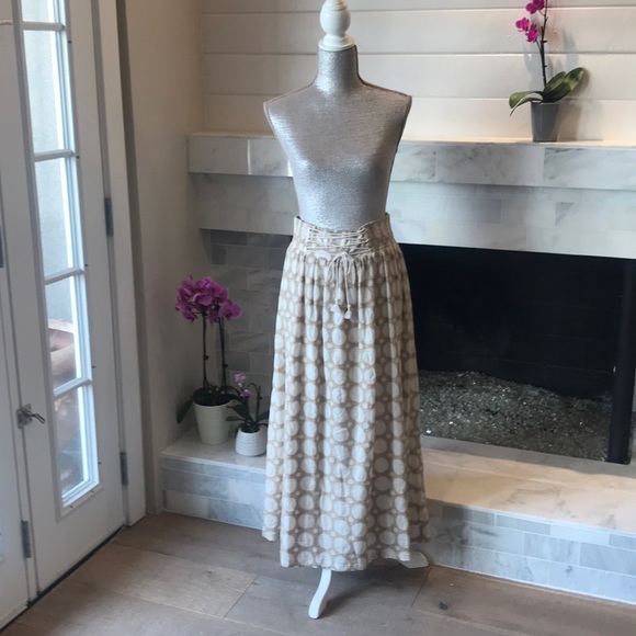 Wrap London Dresses & Skirts - Wrap London Cotton Crochet Trimmed Skirt 6 EUC